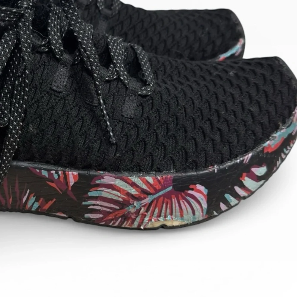 NOBULL Drive Knit Midnight Palm Training Shoes Mens Size 10 Black Multi Sneakers - Picture 10 of 10